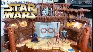 Star Wars Geonosis Battle Arena 2002 Saga Phase 1 [upl. by Idnar]