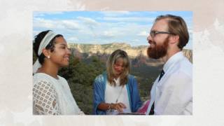 The Marriage of Sebrina and Micah by Sedona Destination Weddings [upl. by Burnie189]