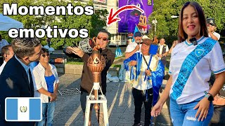 SALIDA de ANTORCHAS 2024 desde PLAZA OBELISCO en CIUDAD DE GUATEMALA 🇬🇹  Celinaz El Salvador [upl. by Sitrik]