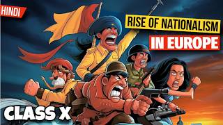 The Rise of Nationalism in Europe class 10 full chapter Animation  Class 10 History  One Shot [upl. by Eveivenej]