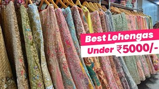 Best Lehenga Under 5000  Lehenge wholesaler at surat  Designer Lehenga amp Bridal Lehenga with Price [upl. by Yasibit943]