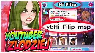 YOUTUBER ZŁODZIEJ NA MSP2 moviestarplanet msp2 [upl. by Delbert]