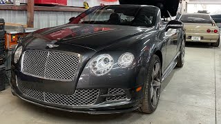 Bentley GT Convertible Top Common Problem amp Cheaper Fix shorts [upl. by Myo421]