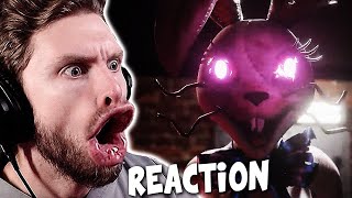 FNAF SECURITY BREACH SONG ANIMATION quotAstrayquot by Mautzi amp ScratonMusicOfficial REACTION [upl. by Ikkela]