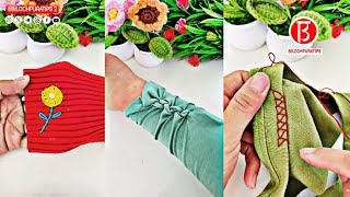 The most versatile hemming method And 08 Sewing Stich Mending Knitting Hole Repair Episode 114 [upl. by Guillema100]