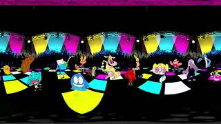 ZinkHD CoM Cartoon Dance Party Vr 360 Experience [upl. by Dubenko]