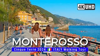 MONTEROSSO AL MARE Walking Tour 4K60 🌄 Cinque Terre ITALY 🇮🇹 wSUBTITLES [upl. by Atiuqahc752]