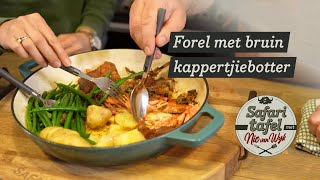 Episode 5 Forel met bruin kappertjiebotter [upl. by Oicnedurp]