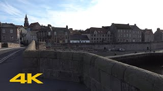 BerwickuponTweed Walk Town Centre【4K】 [upl. by Omle]