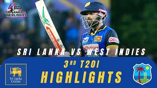 3rd T20I  Highlights  West Indies Tour Of Sri Lanka  17th October 2024 [upl. by Rundgren]