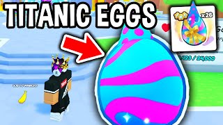 How You Can Get FREE TITANIC PETS Using These EGGS in Roblox Pet Simulator 99 [upl. by Charpentier800]