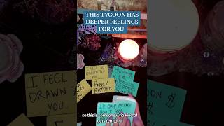 THIS TYCOON HAS DEEPER FEELINGS FOR YOU tarot soulmate trending short [upl. by Presley]