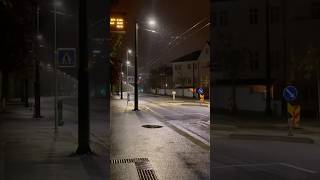 Rain at night  Silence in Bergen Norway [upl. by Evad]