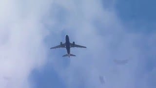 Aircraft Noise Pollution over London Suburbs [upl. by Tamarah878]