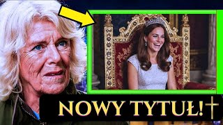 🔴Nowa era korony Kate Middleton obejmuje tron Camilla traci tytuł [upl. by Germaine]