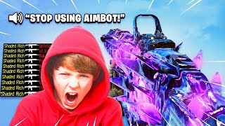 ANGRY TRASH TALKING KID WANTED A 1V1 MATCH on Black Ops 4AIMBOT RAGE [upl. by Tjader]