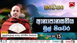 ආනාපානසතිය මුල් පියවර  භාවනා උපදේශන  2024 12 10  දේශනා අංක 15  Jayamaga Deshana [upl. by Allimak764]