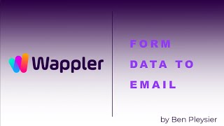 Sending Form Data to Email [upl. by Aniuqahs506]