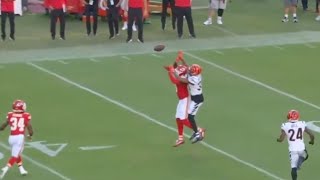 Daijahn Anthony CONTROVERSIAL Pass Interference on Rashee Rice 😳 Chiefs vs Bengals 2024 Highlights [upl. by Narah]