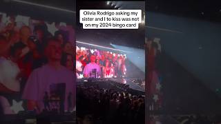 Olivia Rodrigo made an AWKWARD mistake on STAGE shorts [upl. by Katherina]