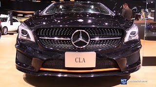 2016 Mercedes CLAClass CLA 250 4Matic  Exterior and Interior Walkaround  2016 Detroit Auto Show [upl. by Stearne]