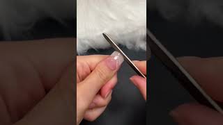 Uvnailz Gel Nail Stickers nailtutorial nails satisfy asmr [upl. by Ayekram]