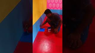 Bergerpored interiorfloor paint shine guard full HD colors [upl. by Ehudd]