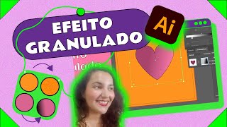 TUTORIAL  Como fazer o efeito granulado no Illustrator [upl. by Nnyloj]