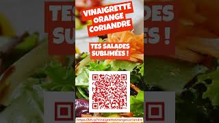 Recette de sauce vinaigrette au jus dorange et à la coriandre pour sublimer tes salades [upl. by Anima]