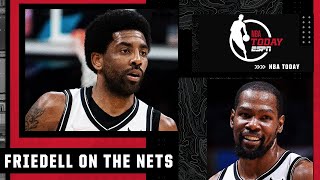 The Nets are a happy and confident team after hearing Kyrie can play road games  Nick Friedell [upl. by Iaw848]