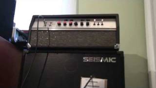 Ampeg B25B Head Demo [upl. by Norwood322]