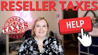 Ebay Reseller Taxes HELP  What Can I Deduct for my Reselling Business 2023 [upl. by Nicholson53]