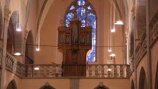 Orgelet Jura Orgue historique 16271725Le plus ancien instrument de FrancheComté [upl. by Acireh]