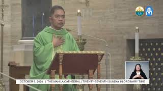 Sunday Mass at the Manila Cathedral  October 6 2024 1000am [upl. by Carlyle]