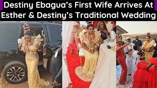 DESTINY EBAGUES FIRST WIFE HAIRWORLD ARRIVAL TO ESTHER amp DESTINYS TRADITIONAL WEDDING [upl. by Mayhew]