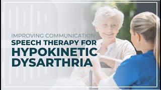 Improving Communication Speech Therapy for Hypokinetic Dysarthria [upl. by Niki]