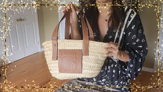 Loewe basket bag review [upl. by Ilona]