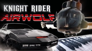 Knight Rider vs Airwolf  Theme Song Mashup Epic Version 2021 [upl. by Egiedan107]