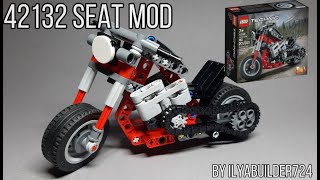 42132 Motorcycle  Lego Technic MOD Instruction [upl. by Rodrique]