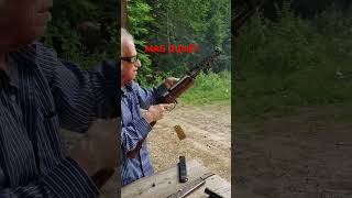 Lanchester submachine gun mag dump fullautomatic hk rifleshooting [upl. by Nuawtna]