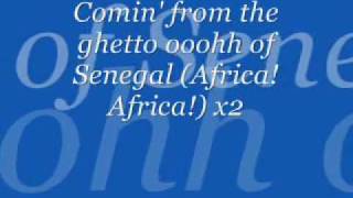 Akon  Senegal With Lyrics [upl. by England]