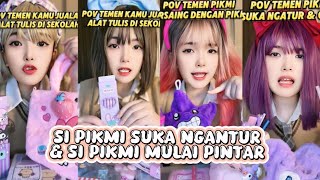 TIKTOK HELENAORYZANI  SI PIKMI SUKA NGATUR amp SI PIKMI MULAI PINTAR FULL PART [upl. by Netsua]