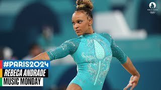 Rebeca Andrades GOLD 🥇✨medal floor routine I Music Monday [upl. by Scharf69]