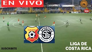 HEREDIANO VS SPORTING SAN JOSE EN VIVO 🔴 FUTBOL DE COSTA RICA 2024  JORNADA 11 [upl. by Argyres]