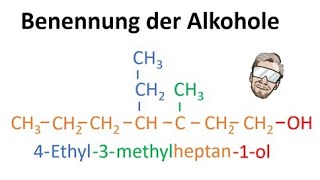 Benennung von Alkoholen  Nomenklatur der Alkanole  Chemie Endlich Verstehen [upl. by Craddock]