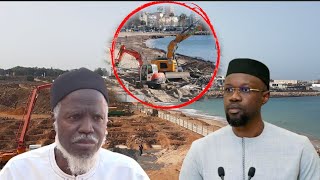 😡Littoral  les travaux ont repris quelques jours après leur mise à larrêt Oustaz Alioune Sall réag [upl. by Srevart]