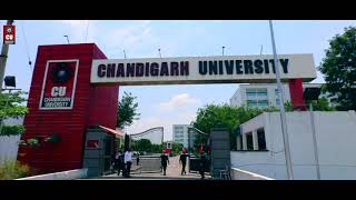 Chandigarh University Campus visit [upl. by Akimihs788]