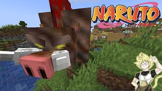 MIRAIS FIRST REAL NINJA MISSION  MINECRAFT NARUTO MOD EP 8 [upl. by Bindman]