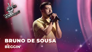 Bruno de Sousa  “Beggin’”  Provas Cegas  The Voice Portugal 2023 [upl. by Ahsilram868]