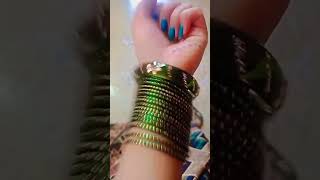 Churi khanki hatho mein😍MixAllArt subscribe like explore share trending yt teej bangles [upl. by Emelyne118]